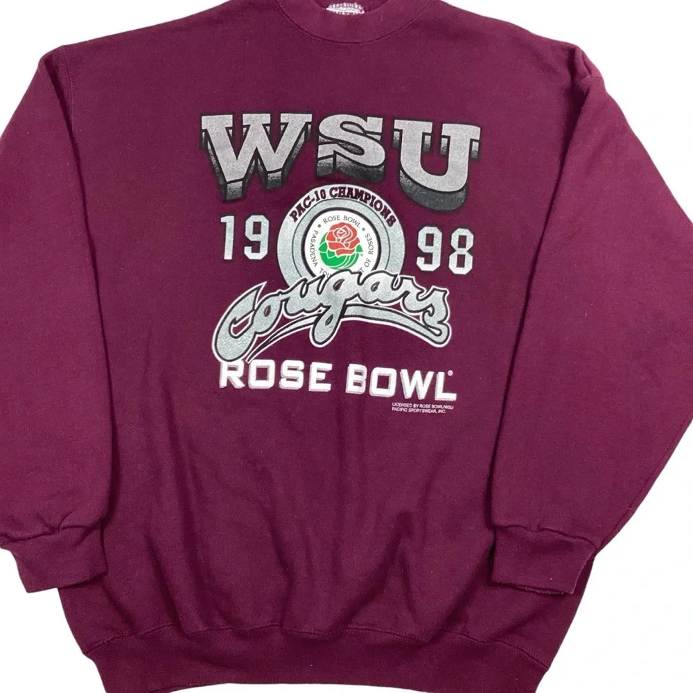 Vintage Washington State Cougars 1998 Rose Bowl crewneck